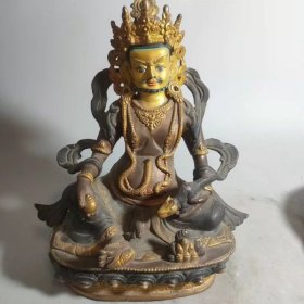 古玩旧藏民国藏传铜佛