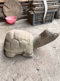 古玩旧藏石龟一只