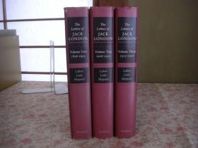 The Letters of Jack London 3册全 包邮