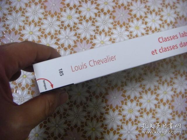 Classes laborieuses et classes dangereuses 　　Louis Chevalier