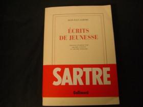Écrits de jeunesse､Jean-Paul Sartre