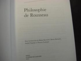 Philosophie de Rousseau