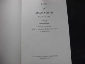 LIFE OF ADAM SMITH