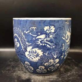 清代全满功龙大缸3