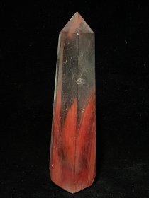 珍藏：天然原料水晶摆件高14.5cm宽5cm，重量348克