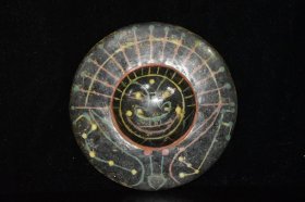 陨石镶嵌松石夜光石飞碟