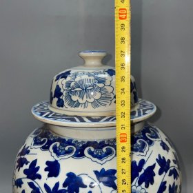 清代缠支连大将军罐1