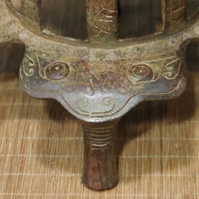 铜——塔炉（铭文） 直径21.5cm高53cm 重8.7斤