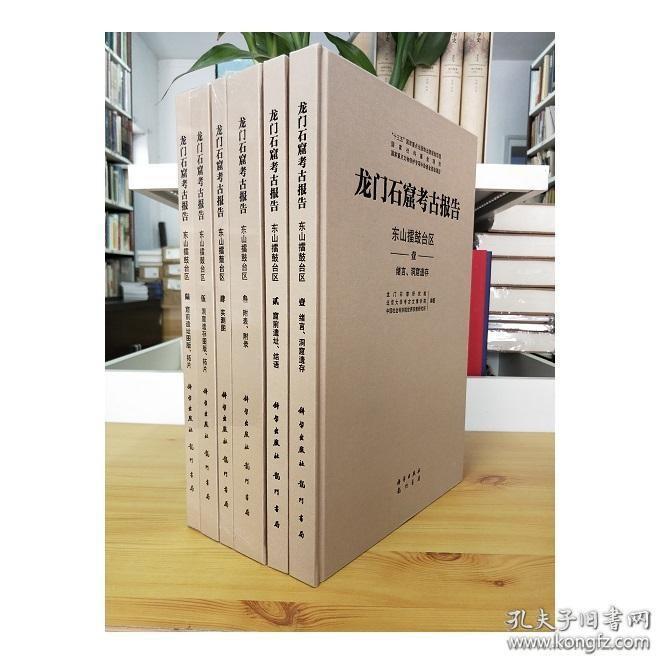 龙门石窟考古报告--东山擂鼓台区（套装全六卷）