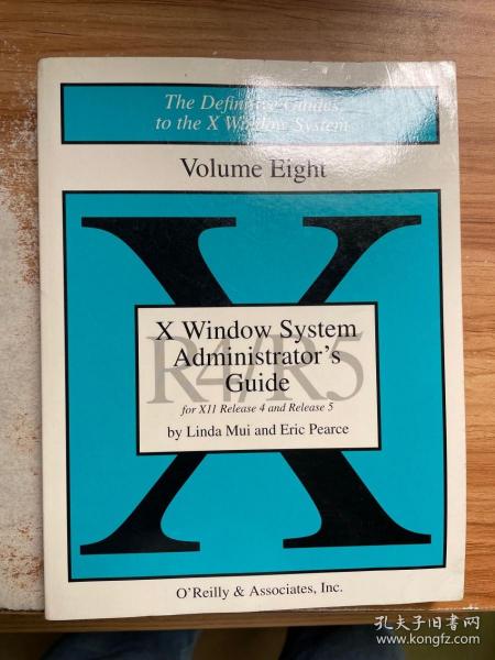 X Window System Administrator's Guide