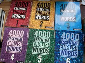 4000 essential English words（1-6册合售）