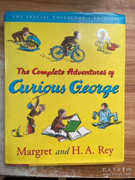 The Complete Adventures of Curious George 好奇猴乔治历险记 英文原版