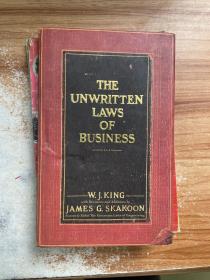 THE UNWRITTEN LAWS OF BUSINESS