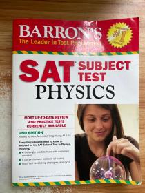 英文原版 巴朗SAT科目考试：物理学，第2版 Barron's SAT Subject Test: Physics, 2nd Edition