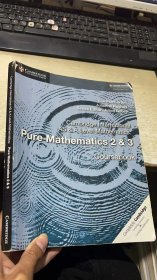 Cambridge International as & a Level Mathematics: Pure Mathematics 2 & 3 Coursebook