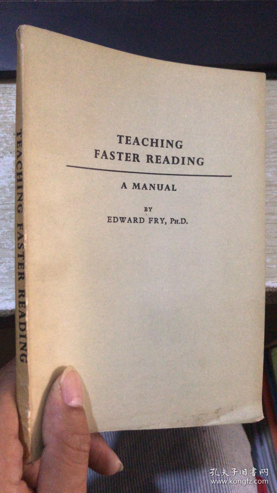 TEACHING FASTER READING