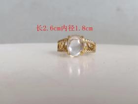 乡下收的 镶嵌宝.石戒指.