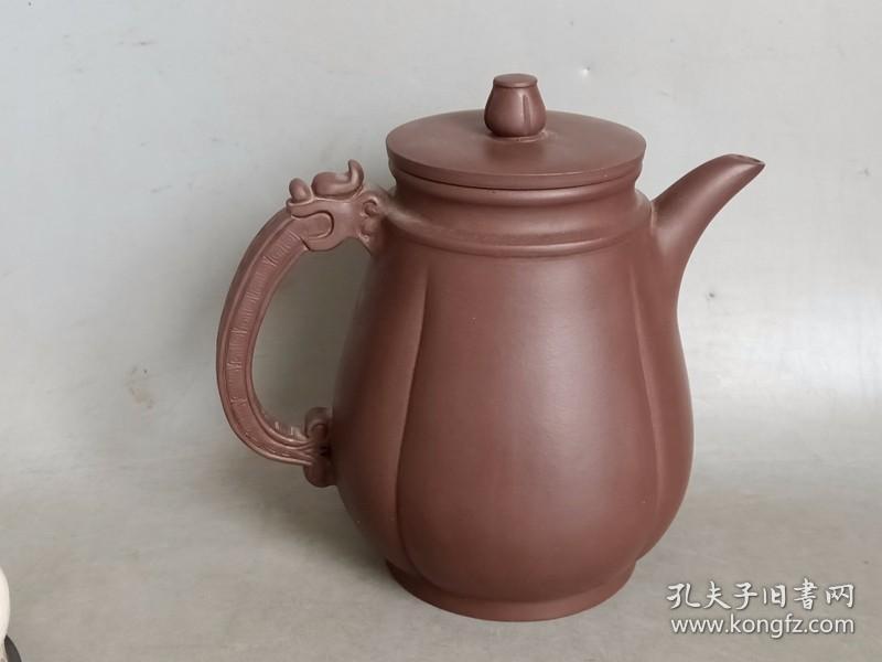 乡下收的一把名人紫砂壶