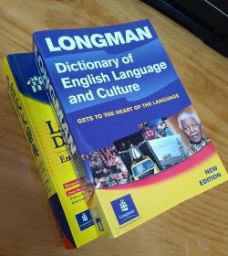 2本合售，顺丰包邮，Longman Dictionary of English Language and Culture，朗文当代大辞典。