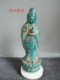 宋代柴窑雕像件