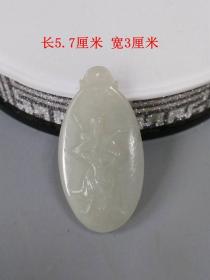 传世老和田玉武圣关羽挂件 · ·