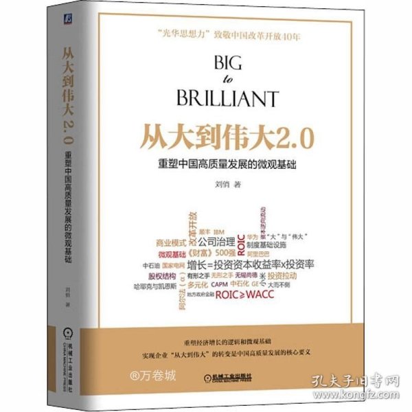 正版现货 从大到伟大2.0：重塑中国高质量发展的微观基础