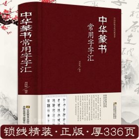 正版现货 中国篆书大字典 篆书篆刻书法字典 笔画检字表 名家书法墨迹 实用书法工具书 书法艺术书籍 中国书画大系 中州古籍出版社