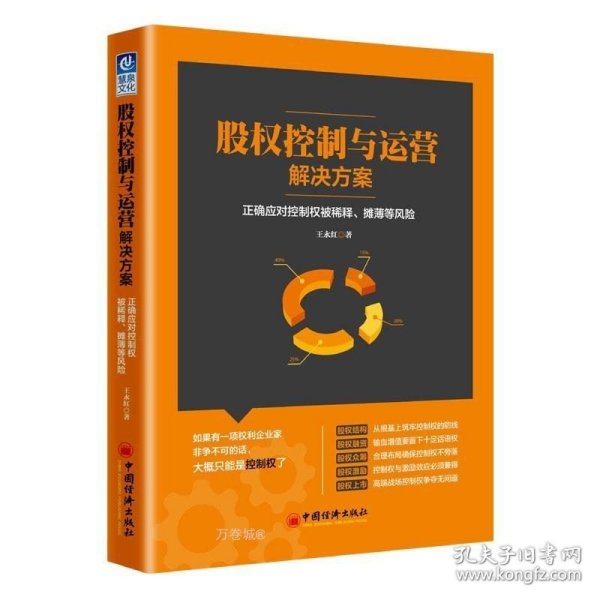 股权控制与运营解决方案：正确应对控制权被稀释、摊薄等风险