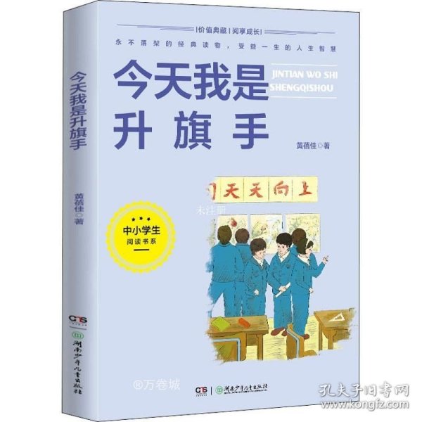 今天我是升旗手(5-6年级文学)/中小学生阅读书系