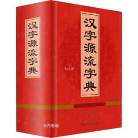 正版现货 汉字源流字典