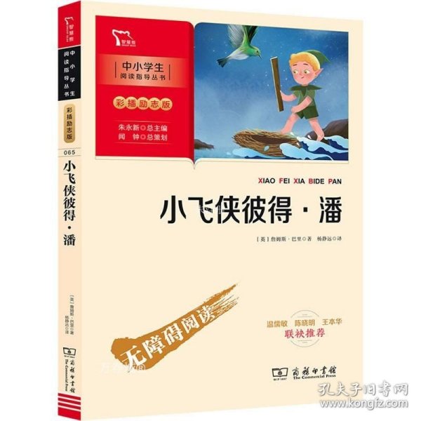 小飞侠彼得 潘（中小学生课外阅读指导丛书）彩插无障碍阅读 智慧熊图书