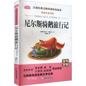 尼尔斯骑鹅旅行记中小学生教辅指定版原著附带考点题型训练阅读课外读物世界经典儿童文学名著