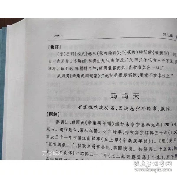 正版现货 全套共4卷 中国文学作品选注 袁行霈 第一卷第二卷第三卷第四卷中华书局出版 中国古诗词文学书籍大学教材