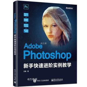 正版现货 AdobePhotoshop新手快速进阶实例教学