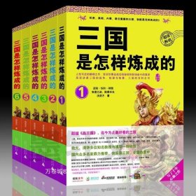 正版现货 正版 广西本社/ 三国是怎样炼成的 1 2 3 4 5 6 全6册 汤浩方著 广西师范大学出版社