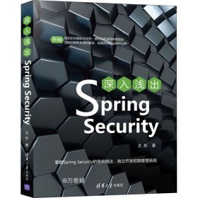 正版现货 深入浅出Spring Security