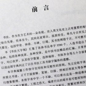 正版现货 【正版】【710页】书法大字海 中国书法一本通大字典书法篆刻入门硬笔楷书行书隶书草书篆刻魏碑繁体篆刻常用字书法字典毛笔字帖