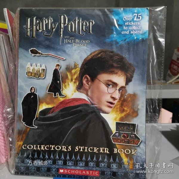 Harry Potter and the Half-Blood Prince Movie Collector's Sticker Book  哈利波特与混血王子