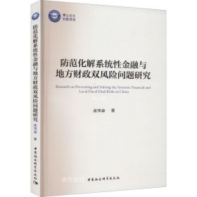 防范化解系统性金融与地方财政双风险问题研究