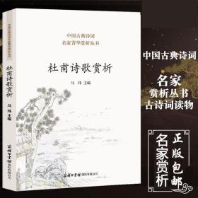 杜甫诗歌赏析 诗集杜甫给孩子读的冯唐诗百首醉酒到黎之殇 好的方法读唐诗百话 诗词歌赋书籍全语文选修中国古代诗歌散文欣赏