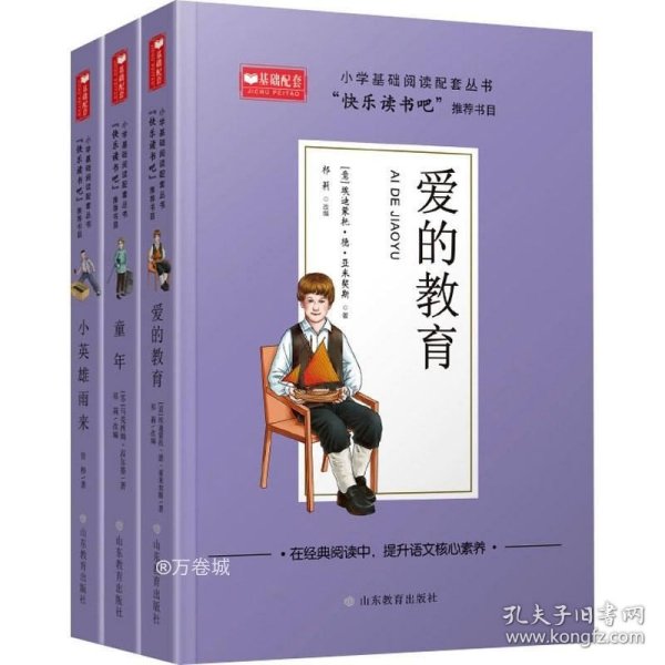 爱的教育小学基础阅读配套丛书：快乐读书吧六年级