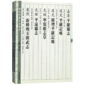 正版现货 （嘉庆）平罗县志（道光）平罗记略（道光）续增平罗记略（光绪）宁灵厅志草……