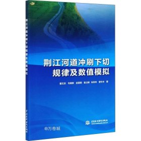 正版现货 荆江河道冲刷下切规律及数值模拟