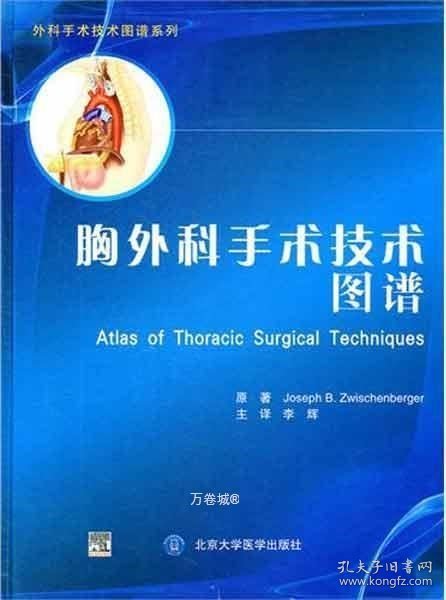 外科手术技术图谱系列：胸外科手术技术图谱