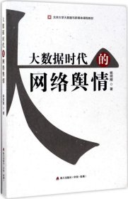 正版现货 大数据时代的网络舆情