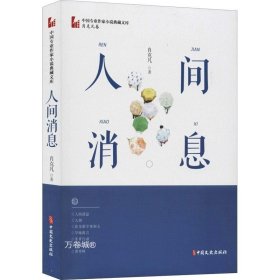 正版现货 人间消息（中国专业作家小说典藏文库·肖克凡卷）