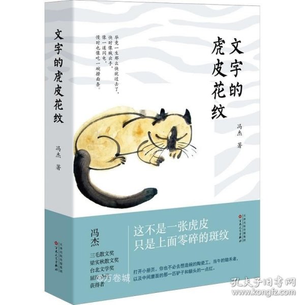 正版现货 文字的虎皮花纹 冯杰 著 网络书店 图书