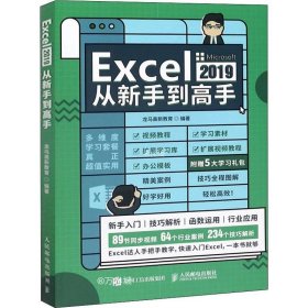 正版现货 Excel2019从新手到高手