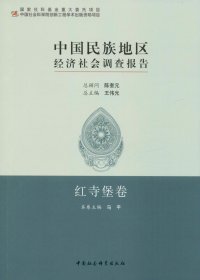 正版现货 中国民族地区经济社会调查报告：红寺堡卷