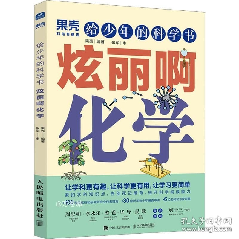 正版现货 给少年的科学书 炫丽啊化学